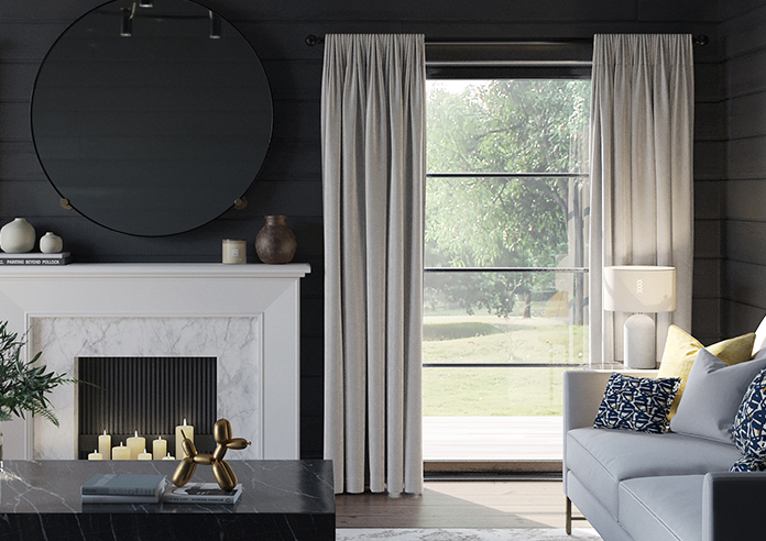 Oleander, Glacier - Made to Measure Curtains - Image 3